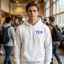 Tau Epsilon Phi World Famous Crest - Shield Hooded Sweatshirts