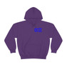Printify Theta Xi World Famous Crest - Shield Hooded Sweatshirts 