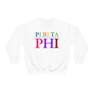 Pi Beta Phi Colors Upon Colors Crewneck Sweatshirt