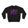 Pi Beta Phi Colors Upon Colors Crewneck Sweatshirt