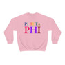 Pi Beta Phi Colors Upon Colors Crewneck Sweatshirt