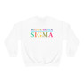Sigma Sigma Sigma Colors Upon Colors Crewneck Sweatshirt