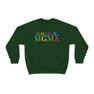 Sigma Sigma Sigma Colors Upon Colors Crewneck Sweatshirt