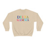 Delta Gamma Colors Upon Colors Crewneck Sweatshirt