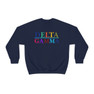 Delta Gamma Colors Upon Colors Crewneck Sweatshirt