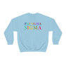 Phi Sigma Sigma Colors Upon Colors Crewneck Sweatshirt