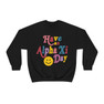 Alpha Xi Delta Have A Day Crewneck Sweatshirt