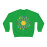 Alpha Sigma Tau Rainbow Daisy Crewneck Sweatshirt