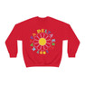 Kappa Delta Rainbow Daisy Crewneck Sweatshirt