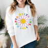 Kappa Delta Rainbow Daisy Crewneck Sweatshirt