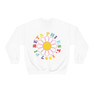 Pi Beta Phi Rainbow Daisy Crewneck Sweatshirt