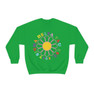 Sigma Delta Tau Rainbow Daisy Crewneck Sweatshirt