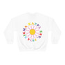 Sigma Kappa Rainbow Daisy Crewneck Sweatshirt