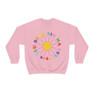 Tau Beta Sigma Rainbow Daisy Crewneck Sweatshirt
