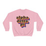 Alpha Delta Pi Retro Maya Crewneck Sweatshirts
