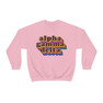 Alpha Gamma Delta Retro Maya Crewneck Sweatshirts