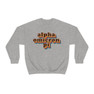 Alpha Omicron Pi Retro Maya Crewneck Sweatshirts