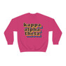 Kappa Alpha Theta Retro Maya Crewneck Sweatshirts