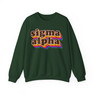Sigma Alpha Retro Maya Crewneck Sweatshirts