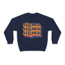 Sigma Sigma Sigma Retro Maya Crewneck Sweatshirts