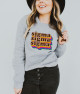 Sigma Sigma Sigma Retro Maya Crewneck Sweatshirts