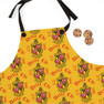 Printify Delta Chi All Over Print Apron 