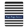 Kappa Kappa Gamma Stripes Tan Sherpa Blanket - Giant Size!