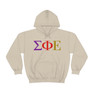 Sigma Phi Epsilon Logo Hooded Sweatshirts