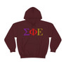 Sigma Phi Epsilon Logo Hooded Sweatshirts