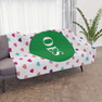 Order of the Eastern Star Hearts Tan Sherpa Blanket - Giant Size!