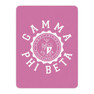 Gamma Phi Beta Seal Sherpa Blanket - Giant Size!