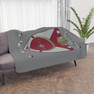 Printify Phi Sigma Rho Sherpa Blanket - Giant Size! 