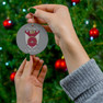 Phi Sigma Rho Holiday Ornament