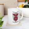 Phi Sigma Rho Crest Ceramic Coffee Cup, 11oz.