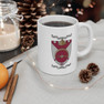 Printify Phi Sigma Rho Crest Ceramic Coffee Cup, 11oz. 