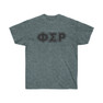 Phi Sigma Rho Letter Cotton Tee