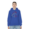 Phi Sigma Rho Pyramid Unisex College Seal Hoodie