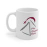 Phi Sigma Rho Pyramid Ceramic Coffee Cup, 11oz.