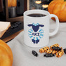 Lambda Kappa Sigma Sheep Ceramic Coffee Cup, 11oz.