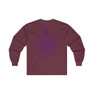 Printify Sigma Alpha Epsilon World Famous Crest Long Sleeve T-Shirt 