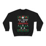 Kappa Alpha All I Want For Christmas Crewneck Sweatshirt