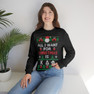 Printify Kappa Delta Phi All I Want For Christmas Crewneck Sweatshirt 