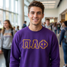Pi Lambda Phi Lettered Crewneck