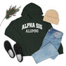 Alpha Sigma Phi Crest Alumni Hooded Sweatshirt