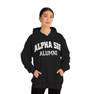 Printify Alpha Sigma Phi Alumni Hooded Sweatshirt 