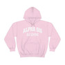 Printify Alpha Sigma Phi Alumni Hooded Sweatshirt 