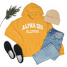 Printify Alpha Sigma Phi Alumni Hooded Sweatshirt 