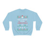 Alpha Chi Rho All I Want For Christmas Crewneck Sweatshirt