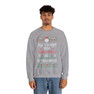 Triangle All I Want For Christmas Crewneck Sweatshirt