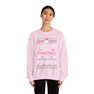 Triangle All I Want For Christmas Crewneck Sweatshirt